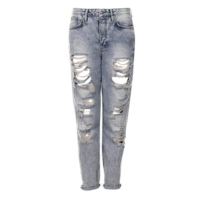 Jeans in destroyed-look